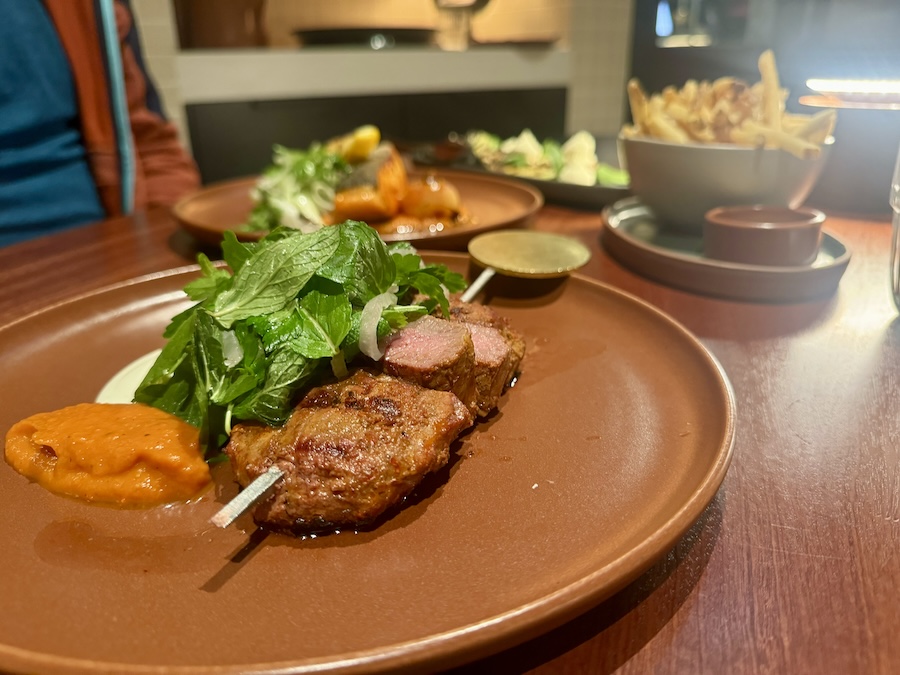 Sunfire, a new (and delicious) restaurant in Queenstown.